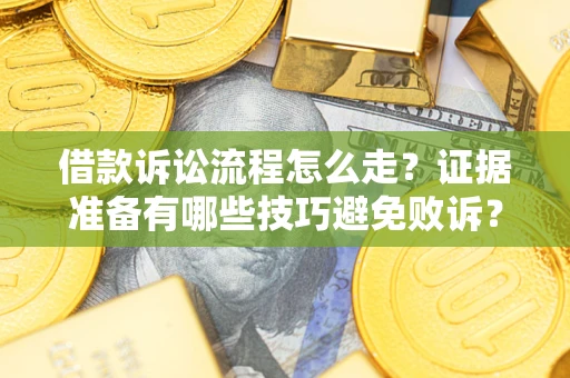 济南借款诉讼流程怎么走？证据准备有哪些技巧避免败诉？