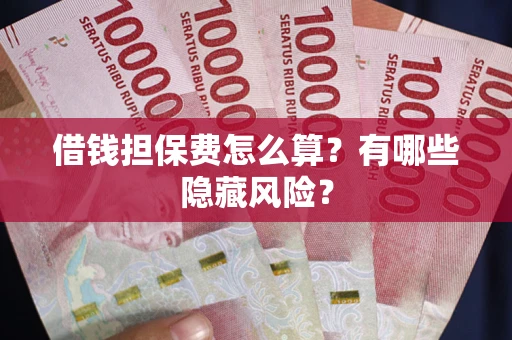 济南借钱担保费怎么算？有哪些隐藏风险？