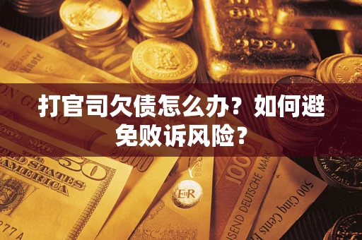 济南打官司欠债怎么办？如何避免败诉风险？