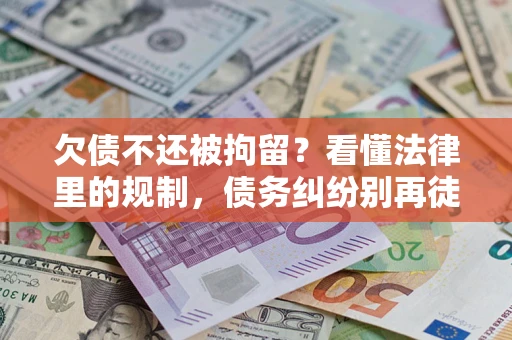 济南欠债不还被拘留？看懂法律里的规制，债务纠纷别再徒劳奔波