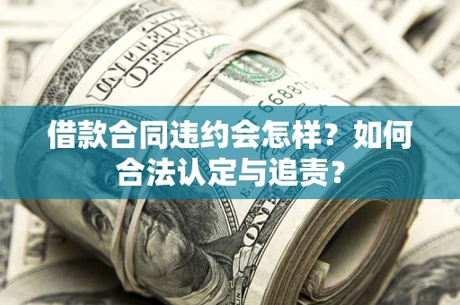 济南借款合同违约会怎样？如何合法认定与追责？