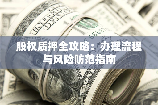 济南股权质押全攻略：办理流程与风险防范指南