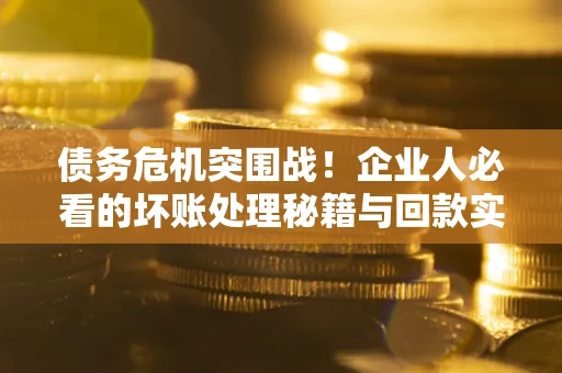 济南债务危机突围战！企业人必看的坏账处理秘籍与回款实战指南